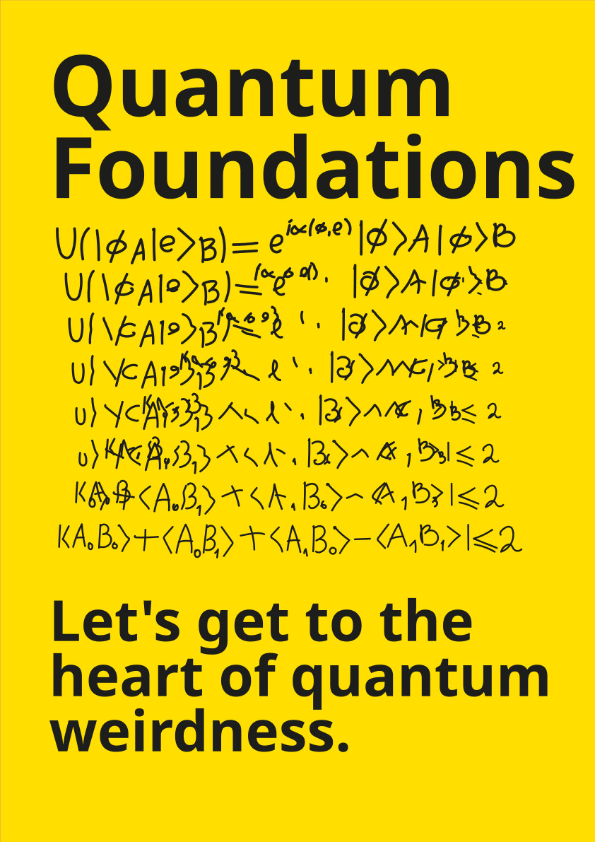 Poster from A Quantum of Hope: Quantum Foundations